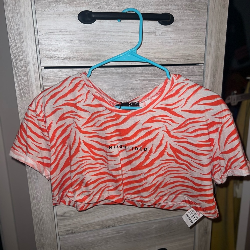 Missguided Petite Cropped Top